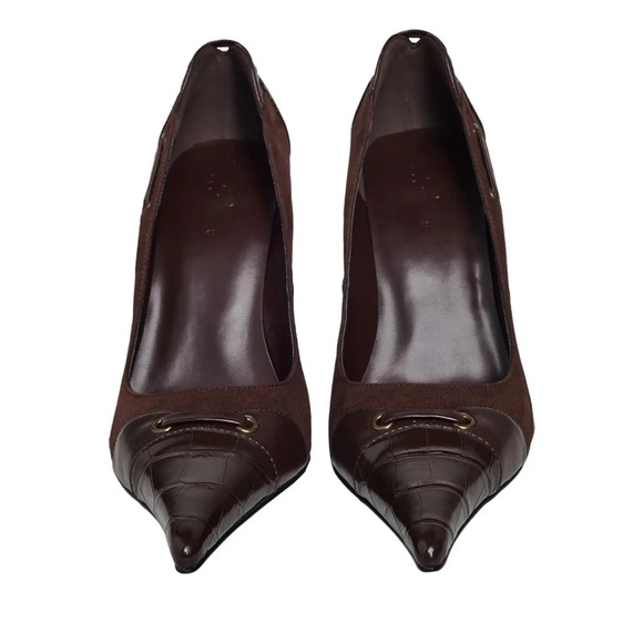 Brown pumps - Picture 2 of 7